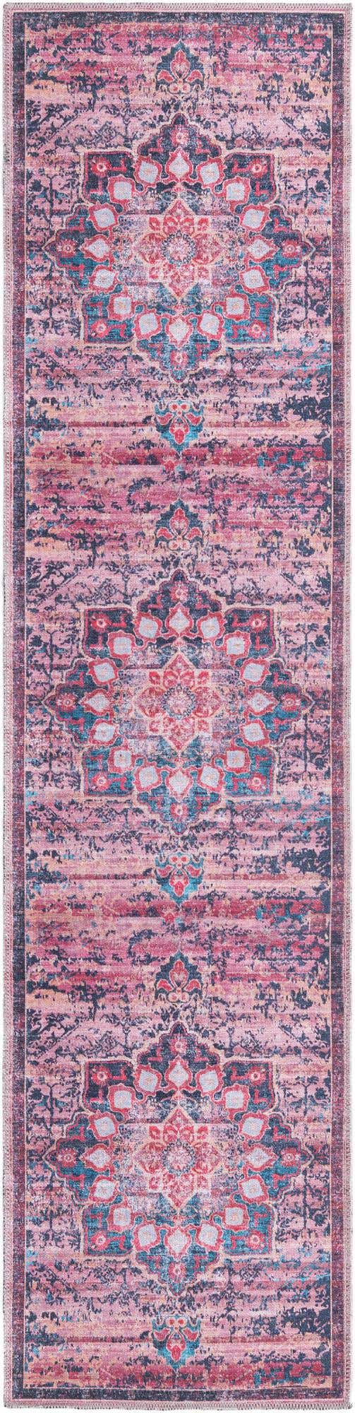 2' x 8' Washable Francesca Runner Rug