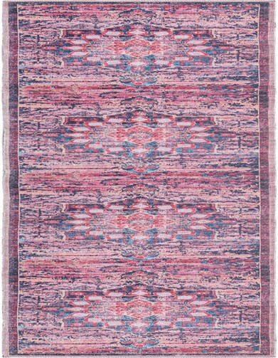 Detail image of 2' x 9' 10 Washable Francesca Runner Rug