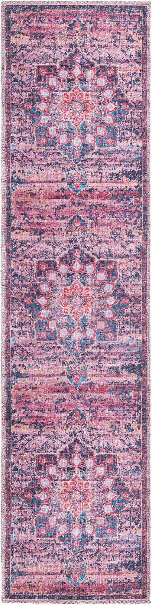 2' x 8' Washable Francesca Runner Rug