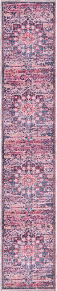 Detail image of 2' x 9' 10 Washable Renaissance Runner Rug