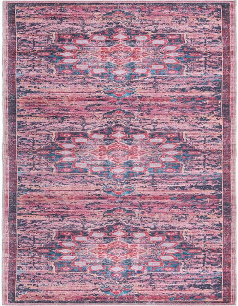 Detail image of 2' 7 x 12' Washable Renaissance Runner Rug