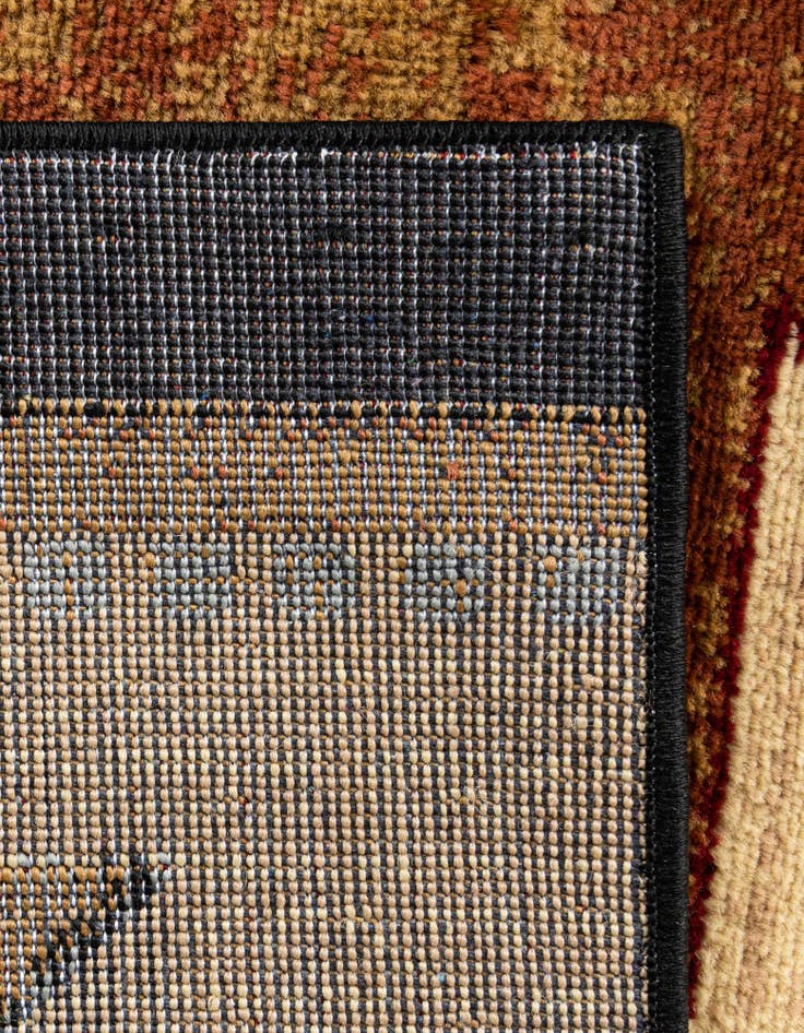 Detail image of 5' 3 x 5' 3 Pioneer Square Rug