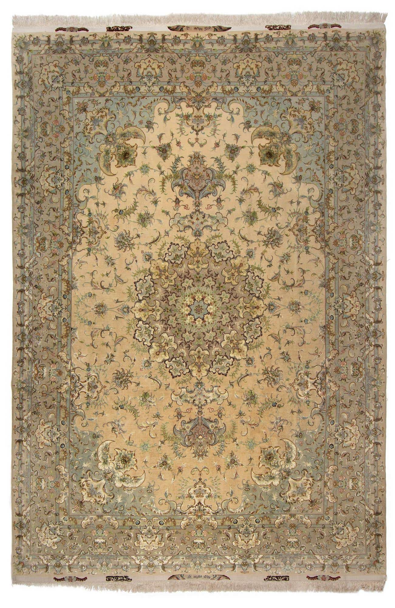 8' x 11' 7 Tabriz Rug