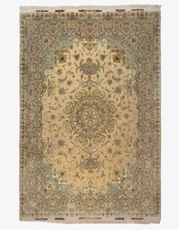 8' x 11' 7 Tabriz Rug