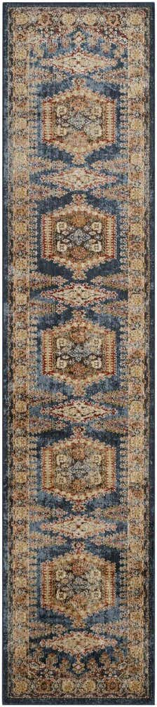 2' 7 x 12' Briscoe · Border rug
