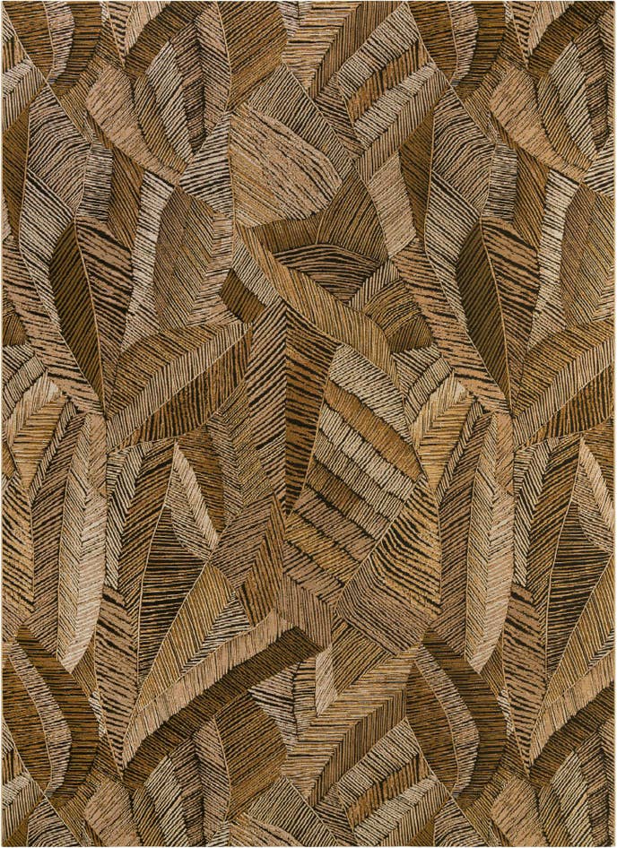 Detail image of 10' x 13' Easy-Clean Botanical Indoor / Outdoor Rug