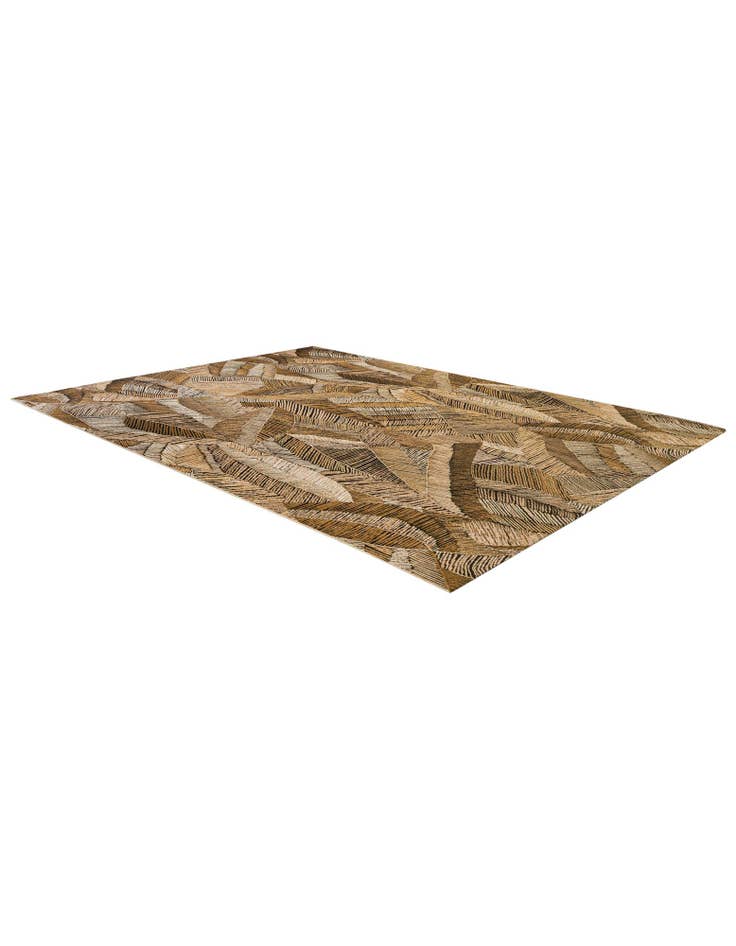 Detail image of 10' x 13' Easy-Clean Botanical Indoor / Outdoor Rug