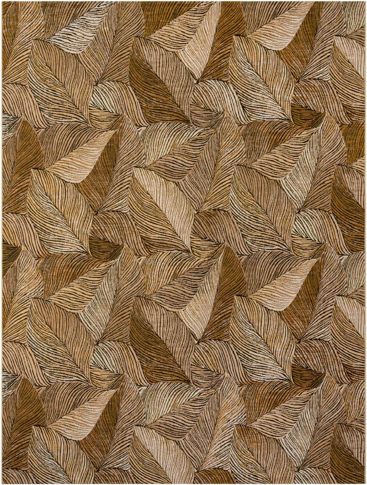 Detail image of 10' x 13' Easy-Clean Botanical Indoor / Outdoor Rug