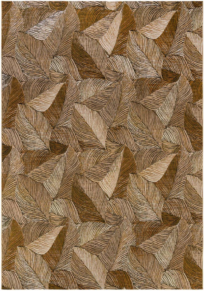 Detail image of 10' x 14' Easy-Clean Botanical Indoor / Outdoor Rug