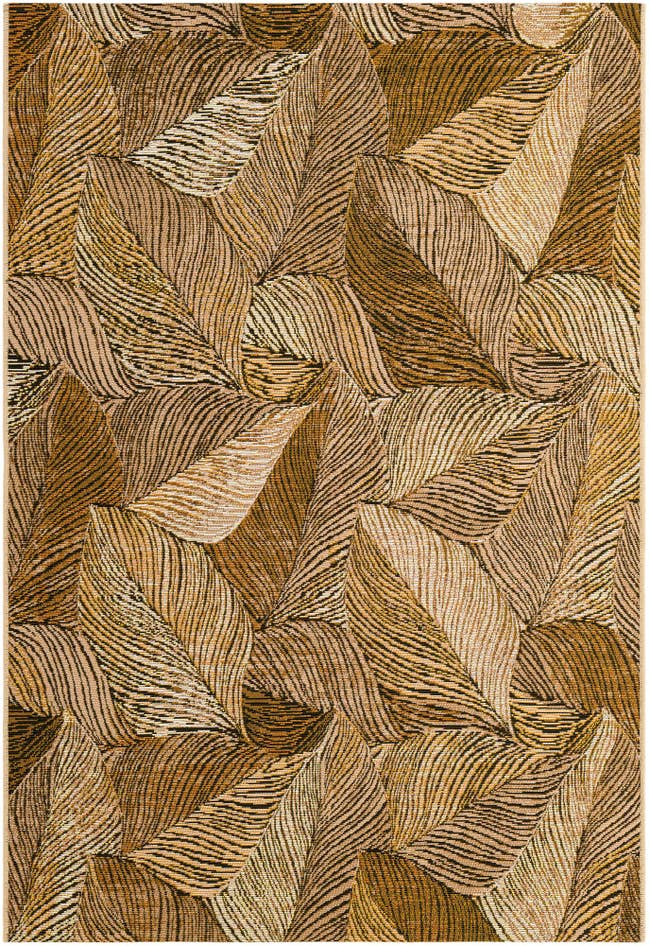 Detail image of 4' x 6' Easy-Clean Botanical Indoor / Outdoor Rug