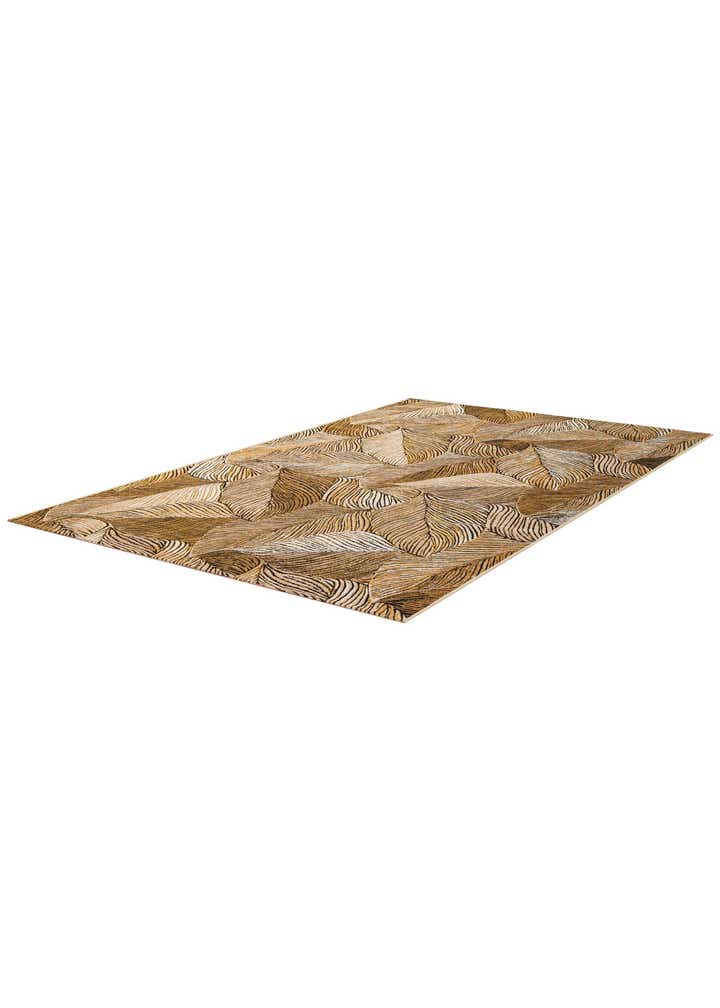 5' 3 x 8' Easy-Clean Botanical Indoor / Outdoor Rug