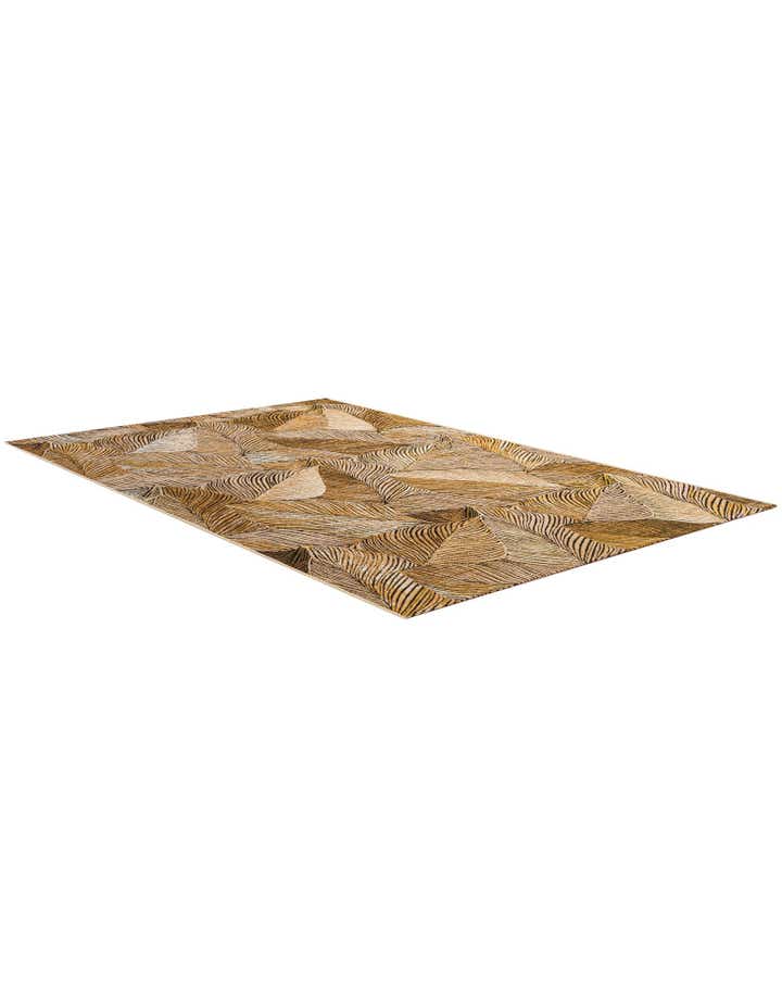 5' 3 x 8' Easy-Clean Botanical Indoor / Outdoor Rug
