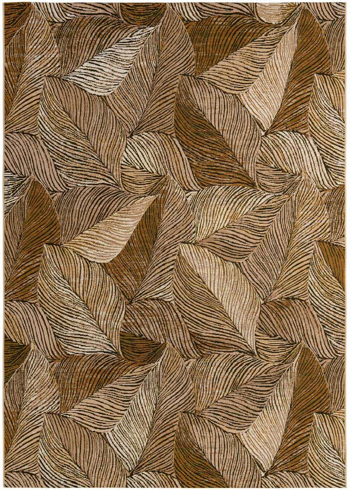 7' x 10' Easy-Clean Botanical Indoor / Outdoor Rug