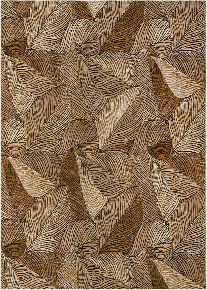 7' 10 x 10' Easy-Clean Botanical Indoor / Outdoor Rug
