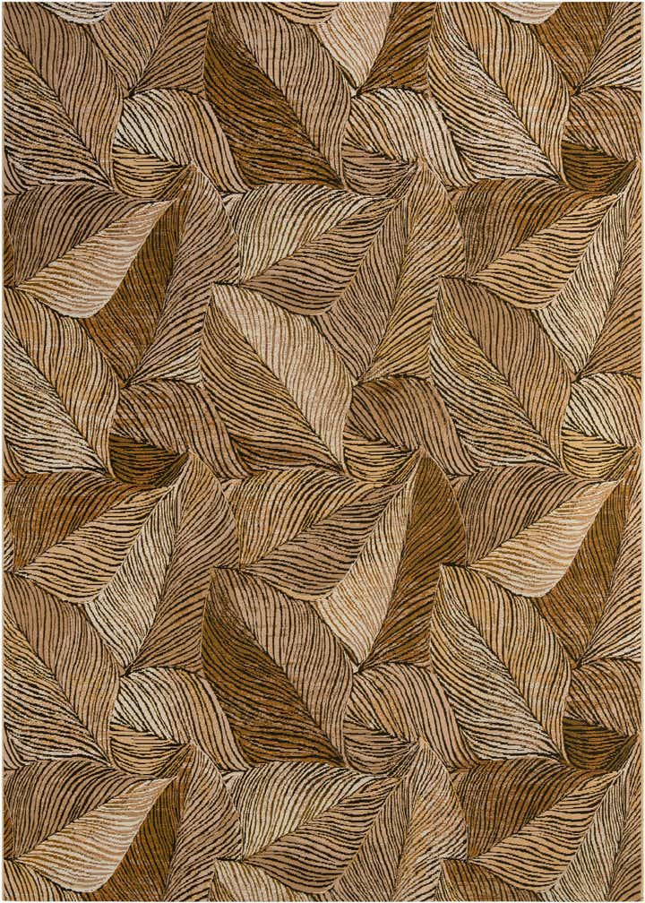 8' x 11' Easy-Clean Botanical Indoor / Outdoor Rug