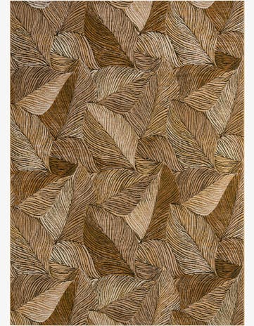 8' x 11' Easy-Clean Botanical Indoor / Outdoor Rug
