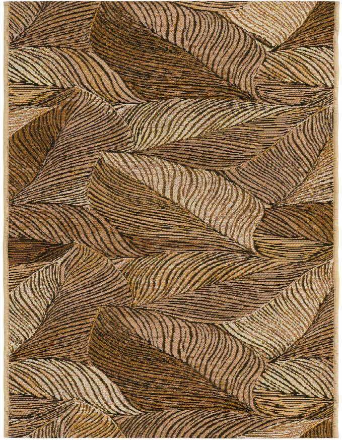 2' x 6' Easy-Clean Botanical Indoor / Outdoor Runner Rug