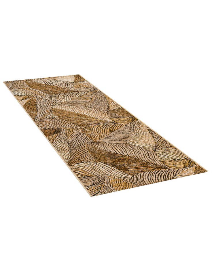 Detail image of 2' x 6'  Washable Botanical Indoor / Outdoor Runner Rug