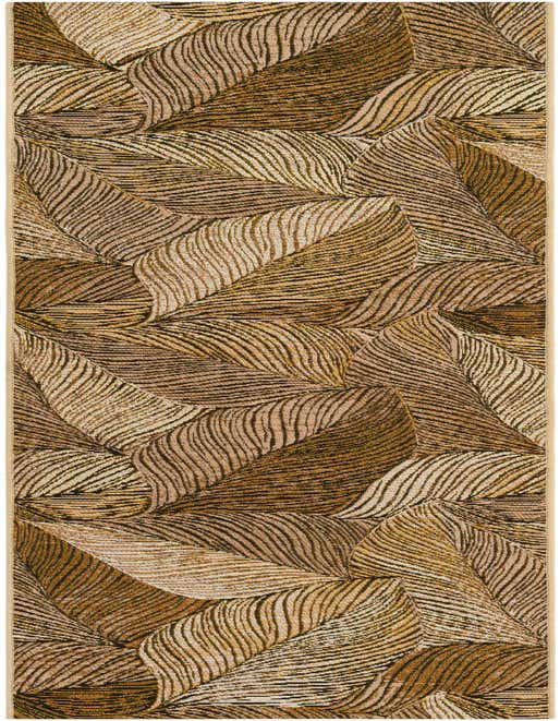2' x 8' Easy-Clean Botanical Indoor / Outdoor Runner Rug