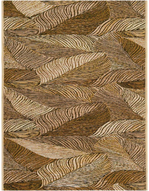 Detail image of 2' x 8' Easy-Clean Botanical Indoor / Outdoor Runner Rug