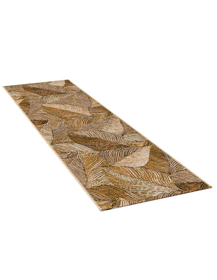 Detail image of 2' x 8'  Washable Botanical Indoor / Outdoor Runner Rug