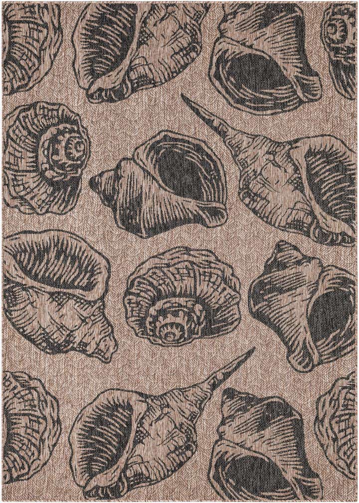 6' x 9' Easy-Clean Coastal Indoor / Outdoor Rug