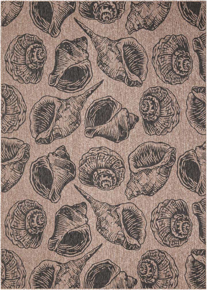 9' x 12' Easy-Clean Coastal Indoor / Outdoor Rug