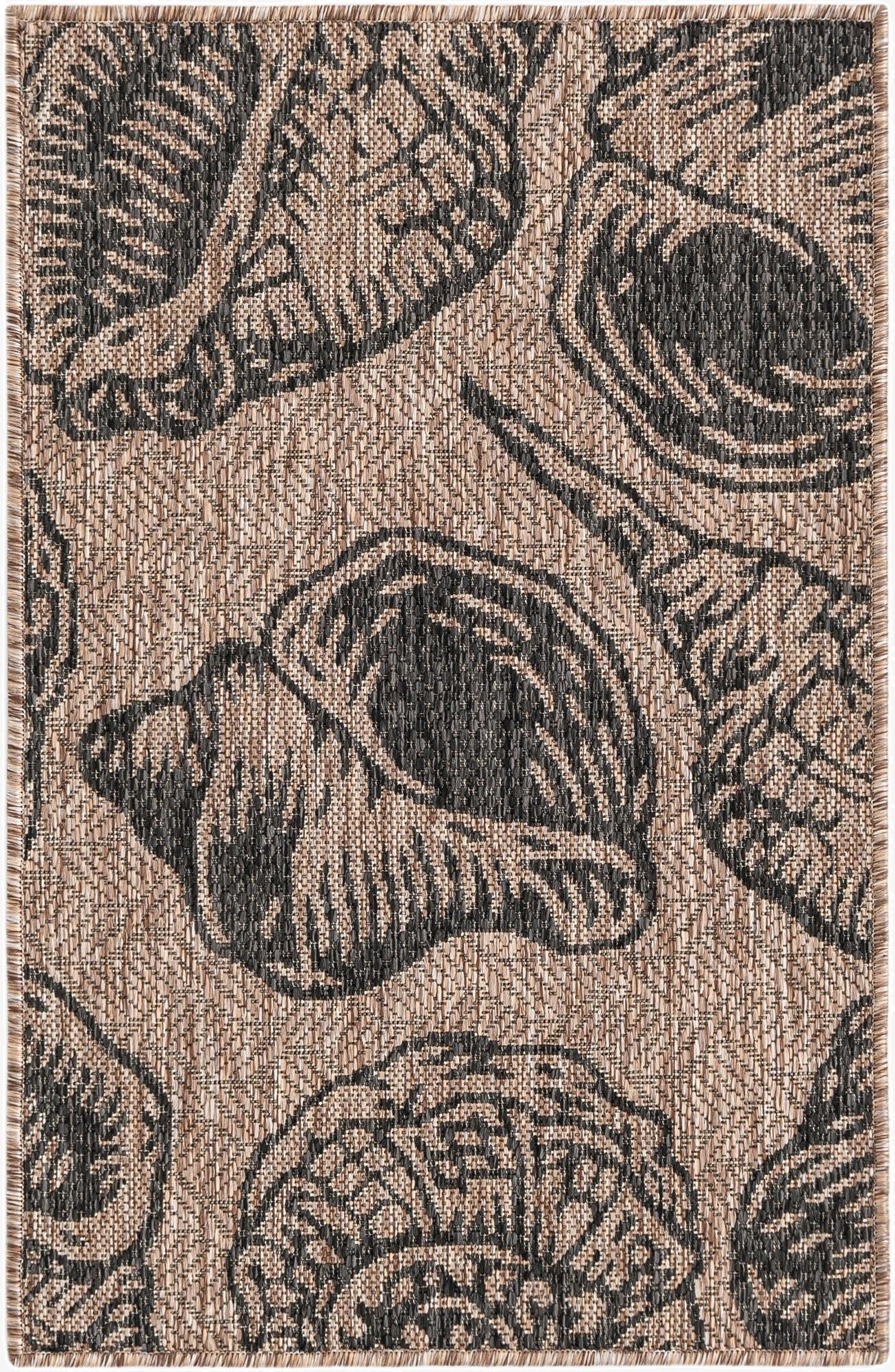 2' x 3'  Washable Coastal Indoor / Outdoor Rug