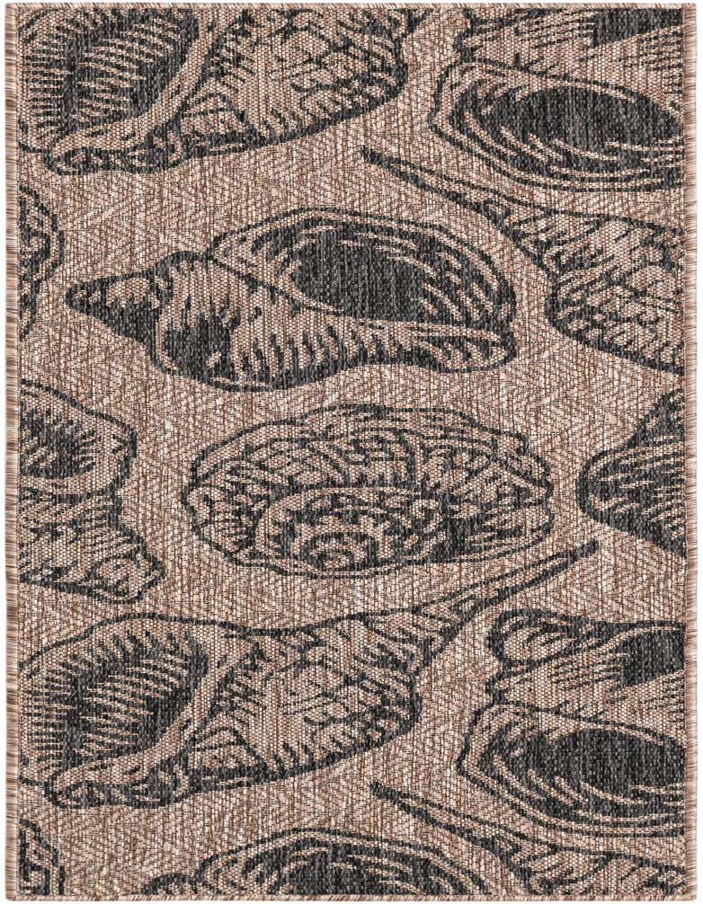 2' x 5' 3 Easy-Clean Coastal Indoor / Outdoor Runner Rug