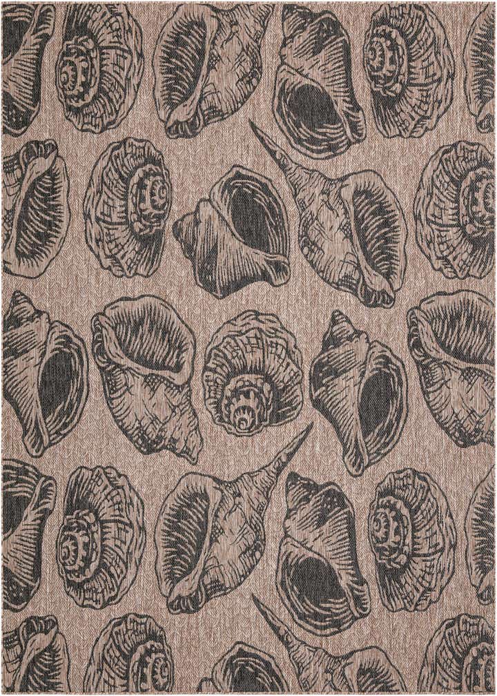 10' x 10' Easy-Clean Coastal Indoor / Outdoor Square Rug