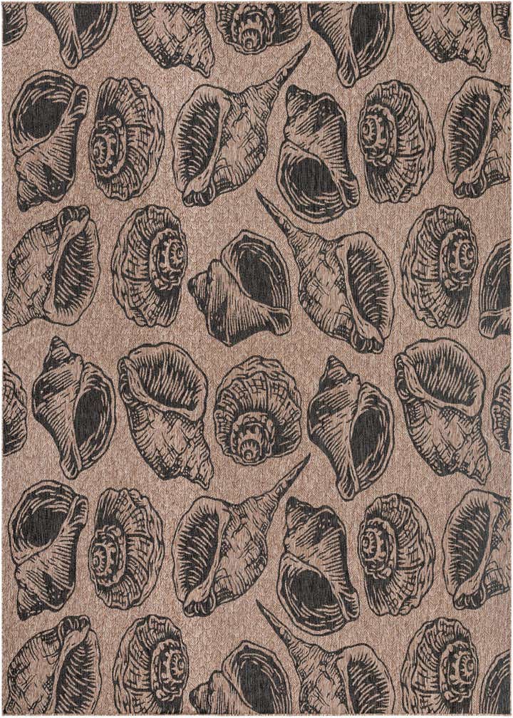 12' x 12' Easy-Clean Coastal Indoor / Outdoor Square Rug