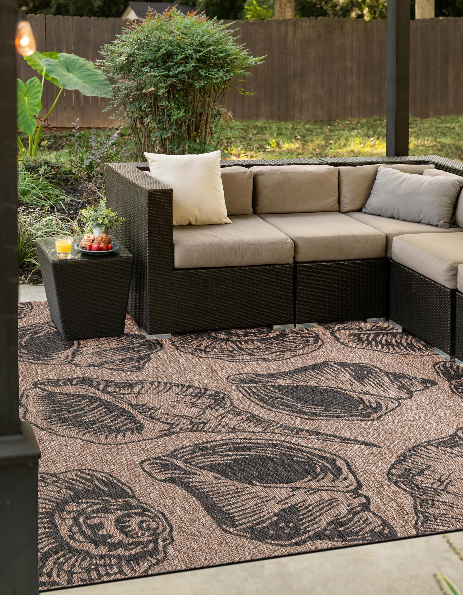 Rug Brown and Black Swatch link