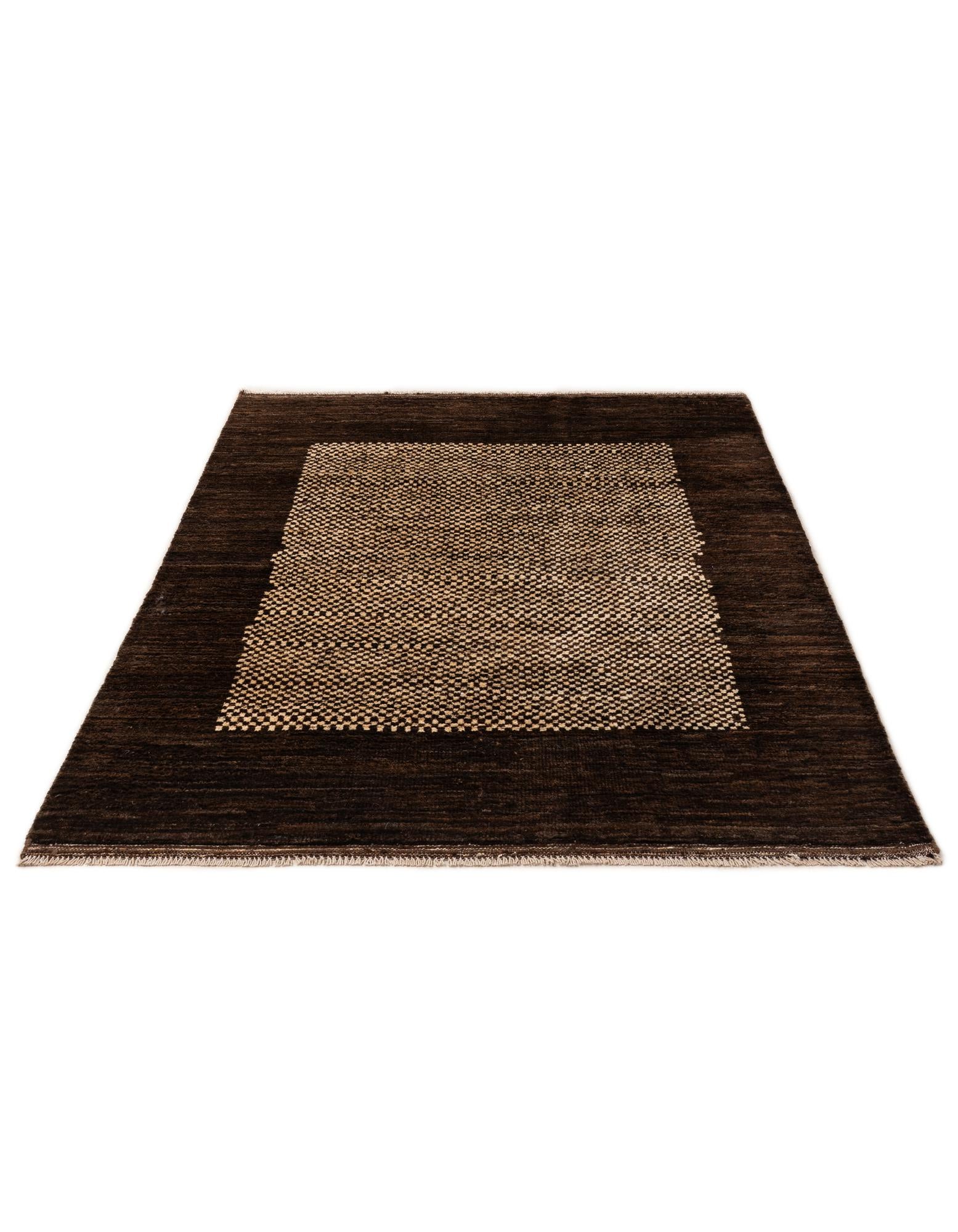 4' x 5' 9 Hand Knotted Darya Wool Rug