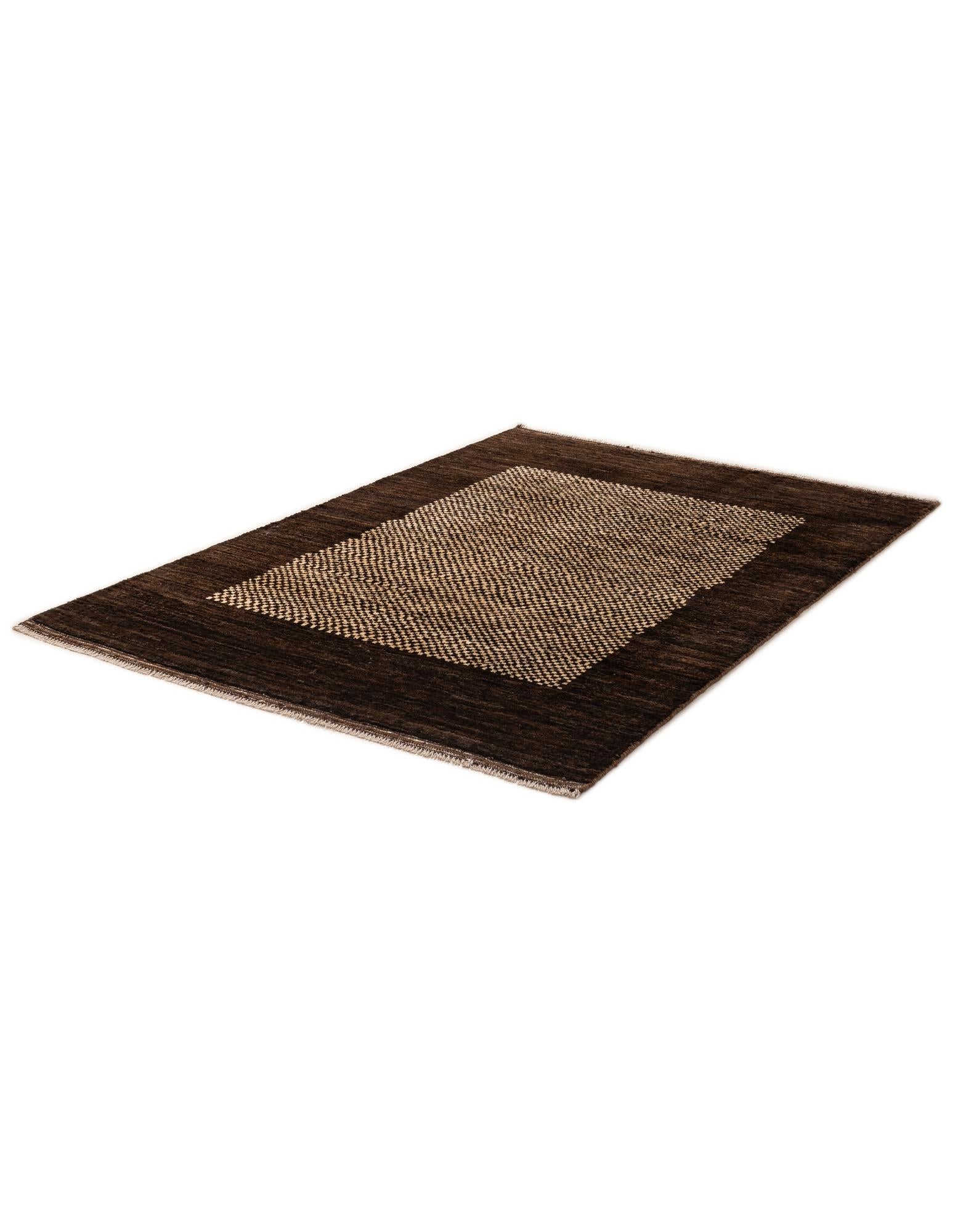 4' x 5' 9 Hand Knotted Darya Wool Rug