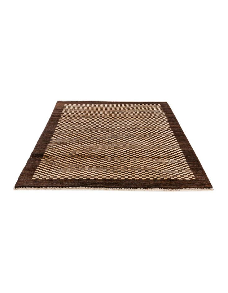 Detail image of 3' 10 x 5' 9 Hand Knotted Darya Wool Rug
