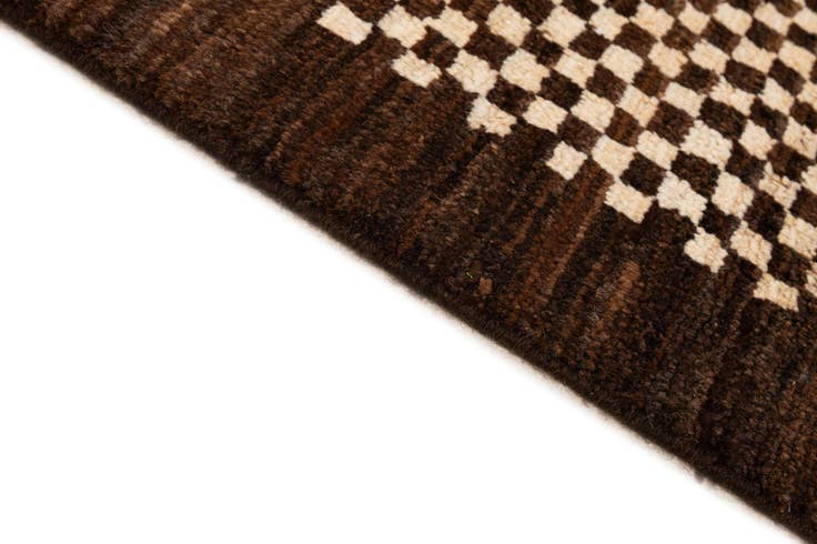Detail image of 3' 10 x 5' 9 Hand Knotted Darya Wool Rug