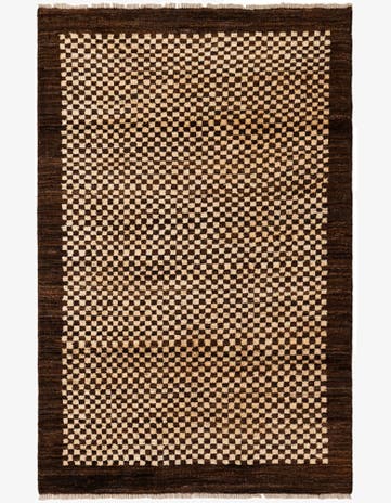 3' 10 x 5' 9 Hand Knotted Darya Wool Rug