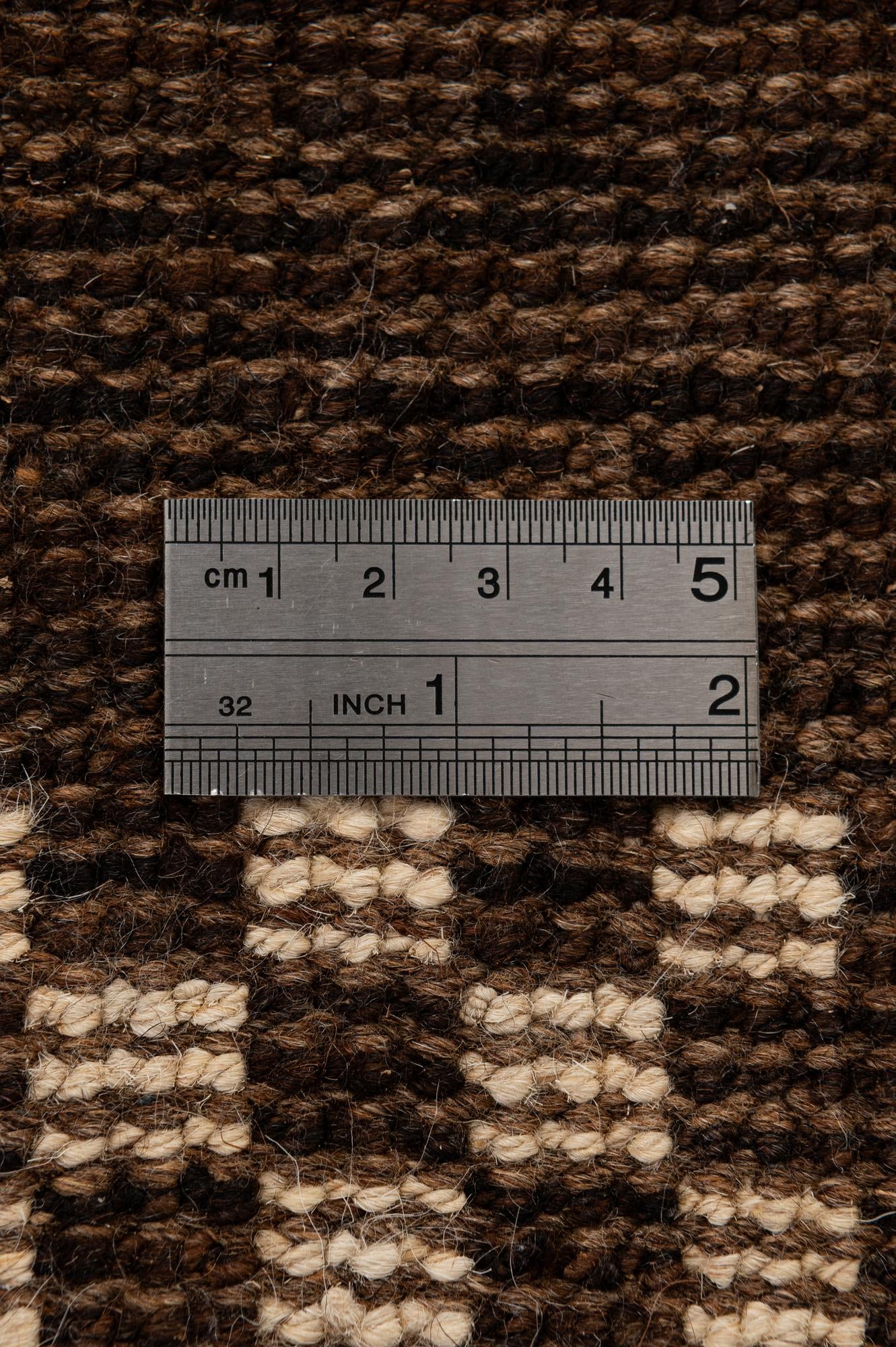 4' 10 x 6' 8 Hand Knotted Moroccan Wool Rug