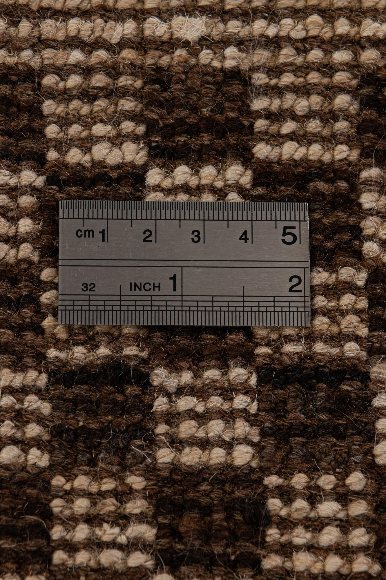 5' 8 x 8' Hand Knotted Moroccan Wool Rug