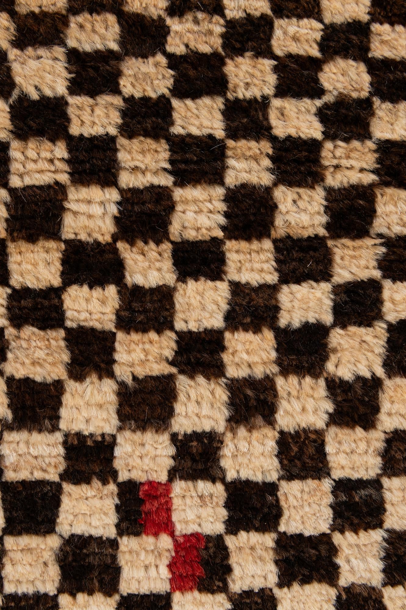 5' 8 x 8' Hand Knotted Moroccan Wool Rug