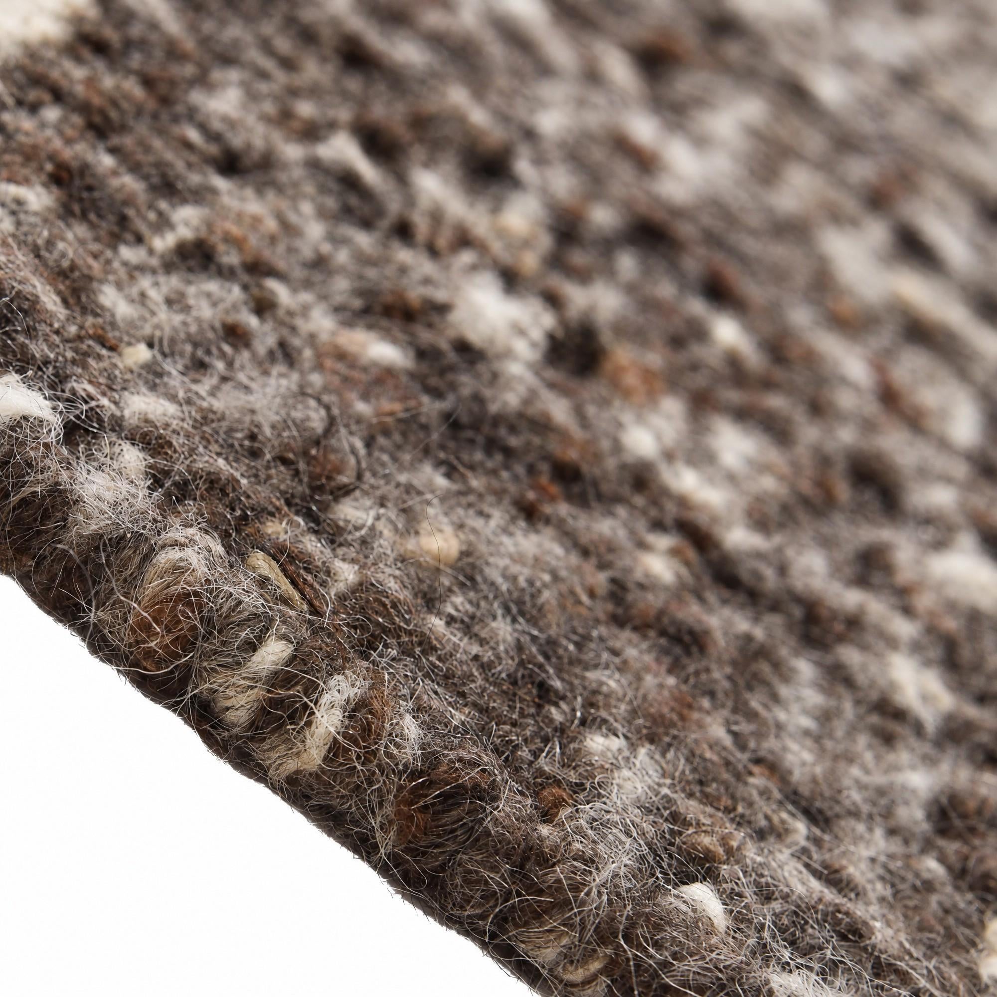 Detail image 8 of 12: 4' x 5' 10 Hand Knotted Moroccan Wool Rug