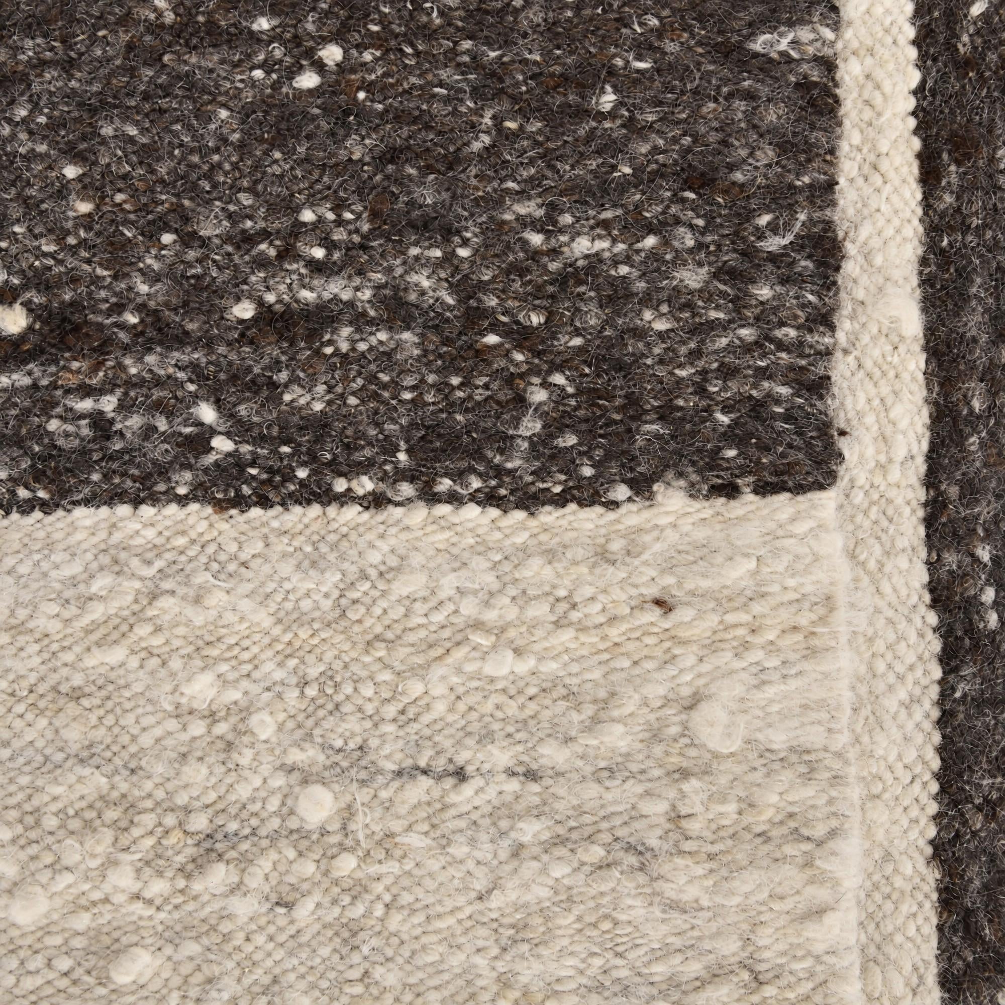 Detail image 12 of 12: 4' x 5' 10 Hand Knotted Moroccan Wool Rug