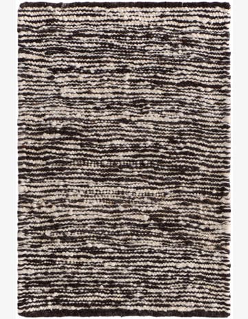 2' 1 x 3' Hand Knotted Moroccan Wool Rug