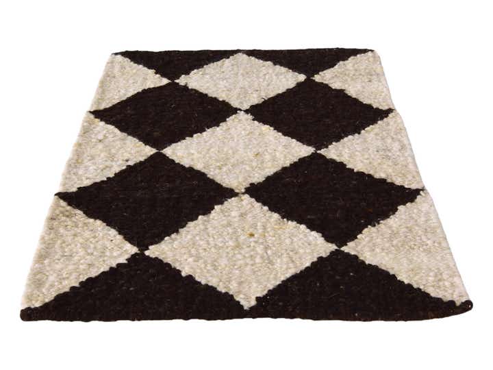 2' 2 x 3' Hand Knotted Moroccan Wool Rug