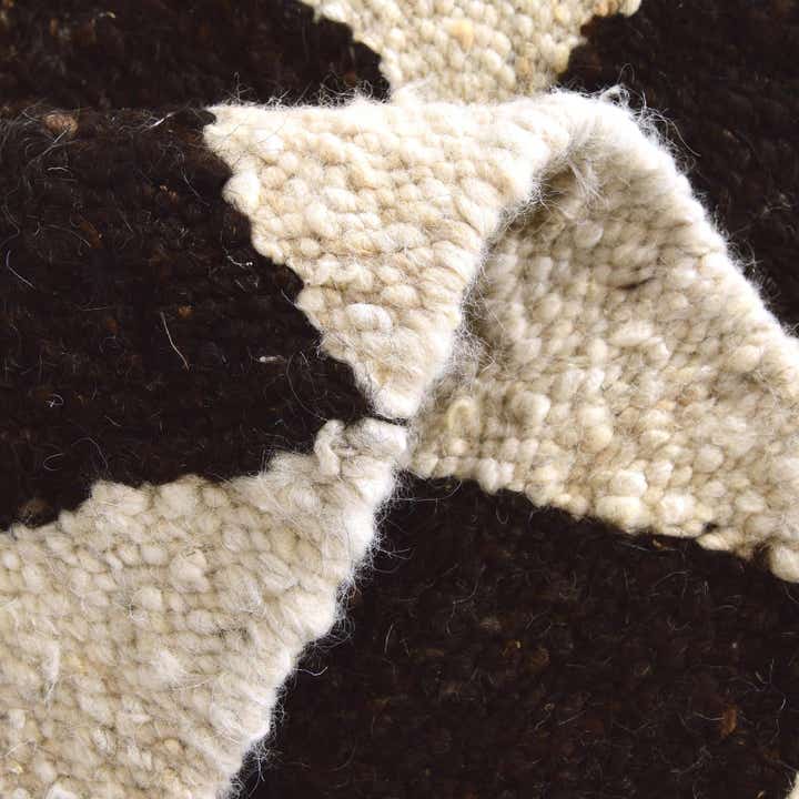 2' 2 x 3' Hand Knotted Moroccan Wool Rug