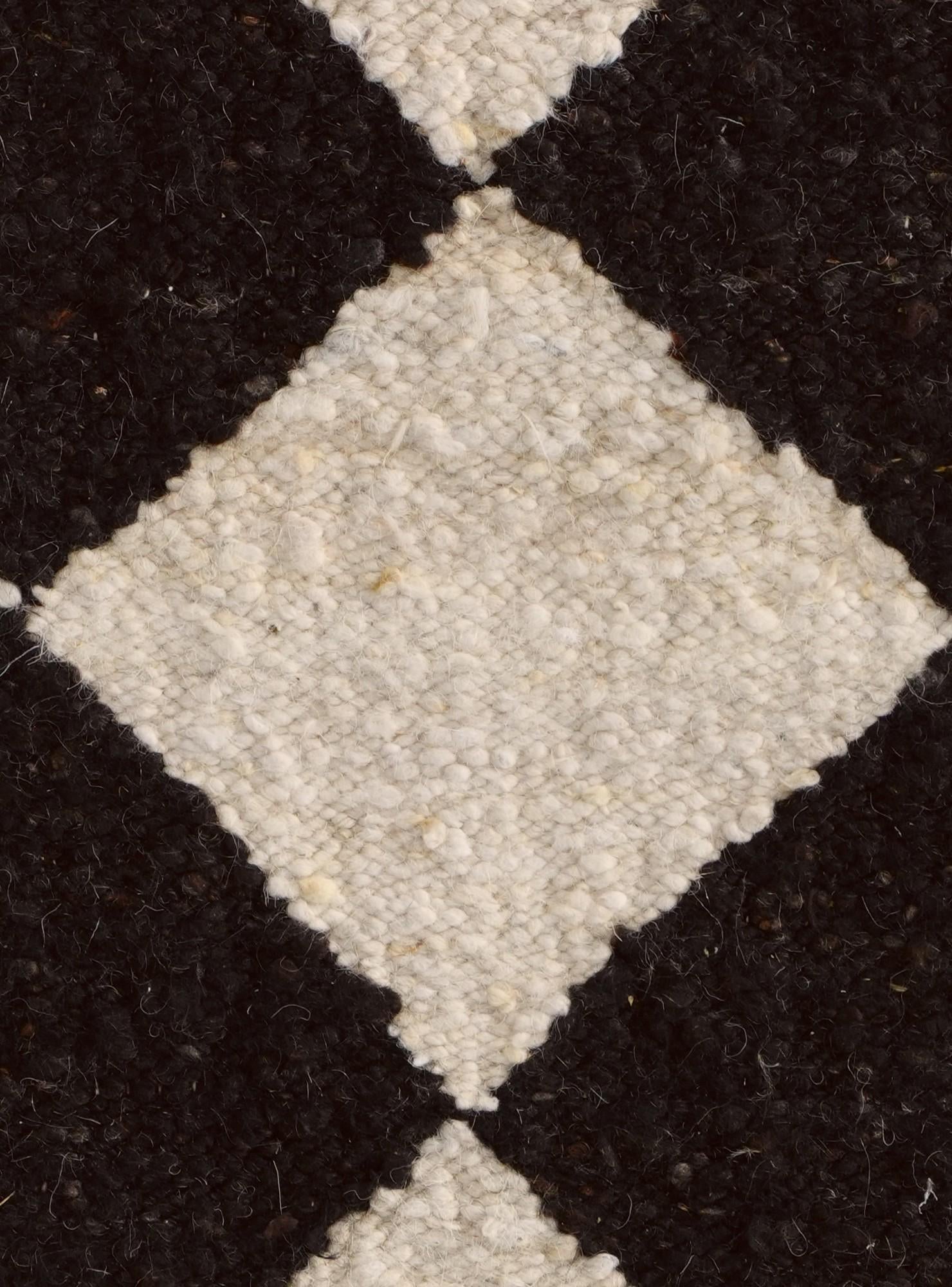 2' 2 x 3' Hand Knotted Moroccan Wool Rug