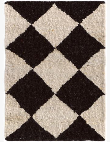 2' 2 x 3' Hand Knotted Moroccan Wool Rug