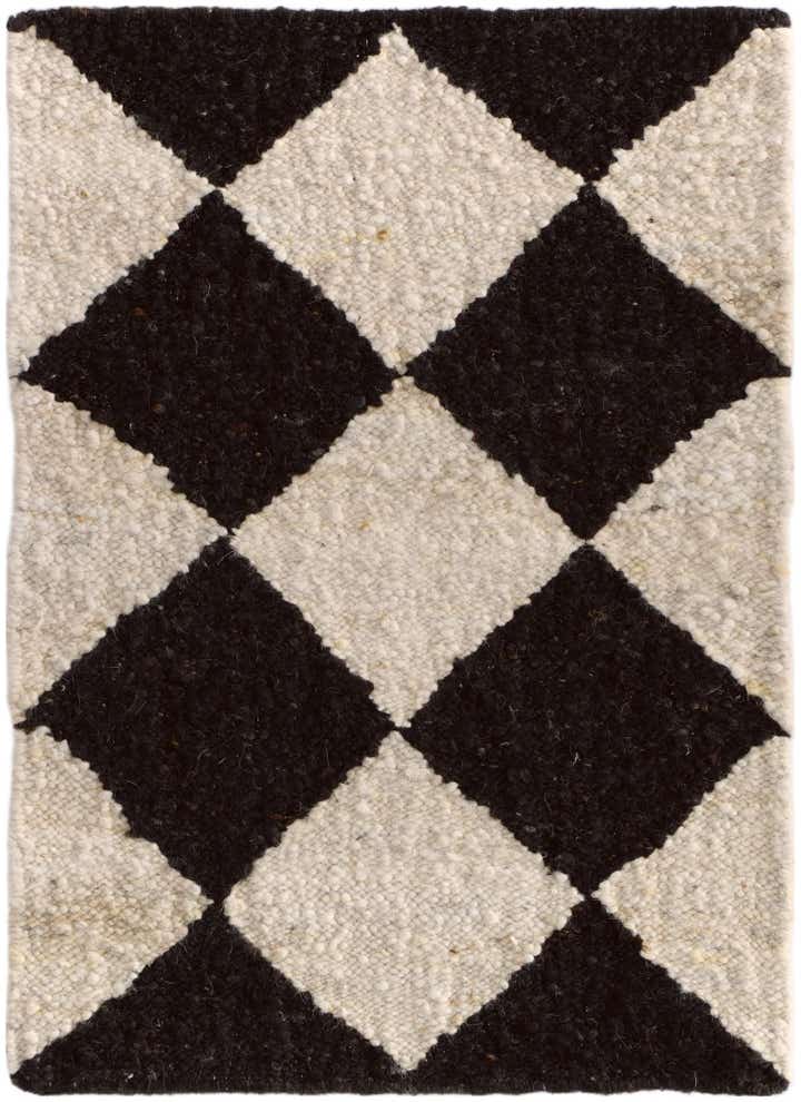 2' 2 x 3' Hand Knotted Moroccan Wool Rug