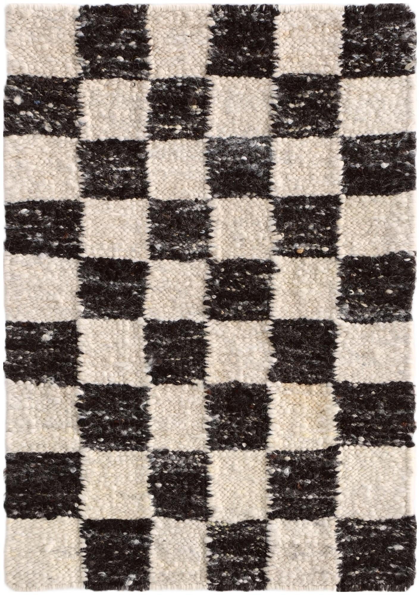2' 2 x 3' Hand Knotted Moroccan Wool Rug