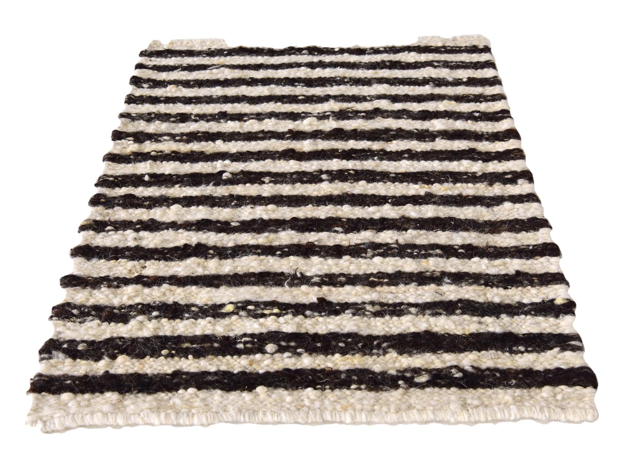 2' x 3' Hand Knotted Moroccan Wool Rug